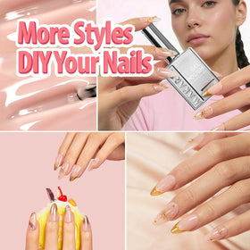 Détails du vernis gel Makartt sous lampe UV