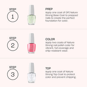 Détails sur l'emballage durable de OPI Nature Strong