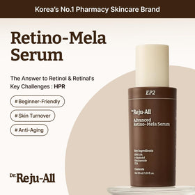 Détails sur le flacon de Sérum Retino-Mela Avancé Dr.Reju-All