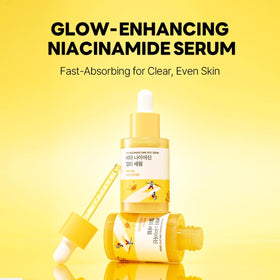 Détails sur le flacon de Sérum Vita Niacinamide ROUND LAB