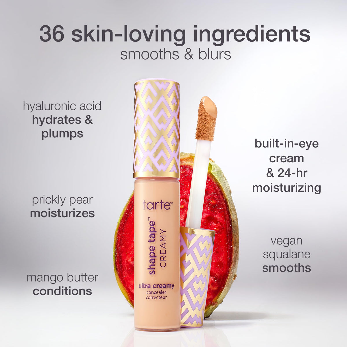 Détails sur le tarte Tarte Shape Tape Crème 34g