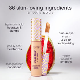 Détails sur le tarte Tarte Shape Tape Crème 34g