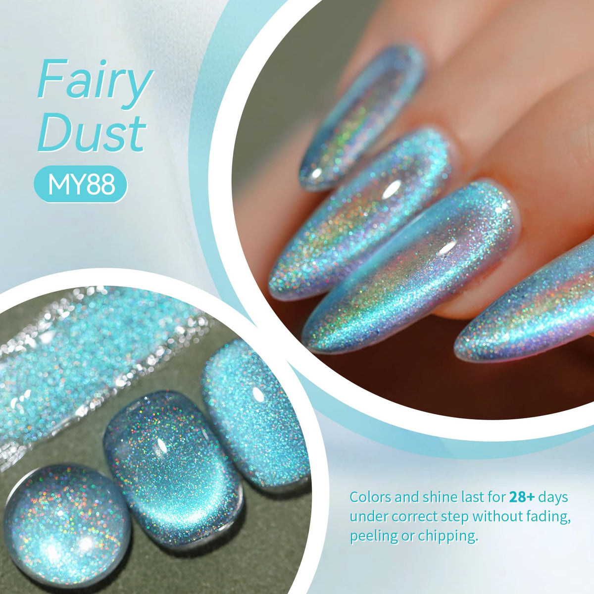 Détails sur le vernis à ongles gel Born Pretty bleu 15ML