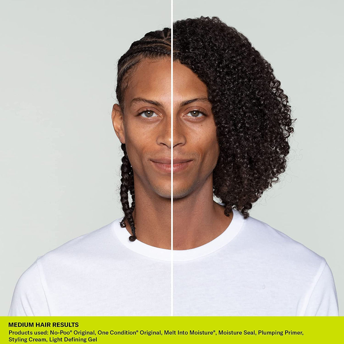 DevaCurl No-Poo Original nettoyant 12 oz avec un flacon ouvert