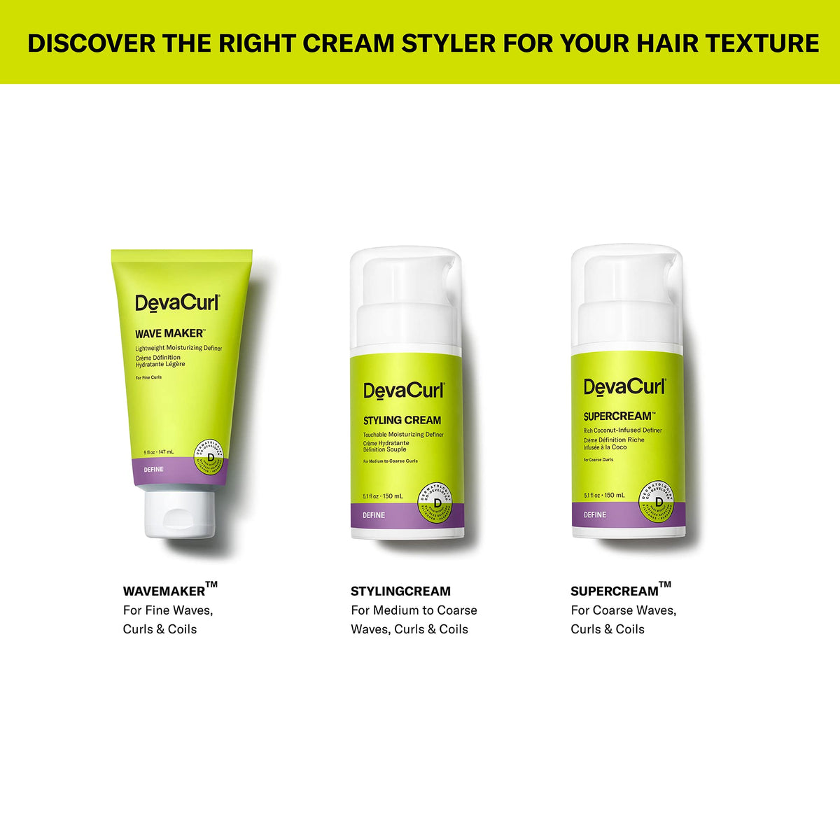 DevaCurl SuperCream Crème Hydratante Ultra-Riche 230g en utilisation sur cheveux