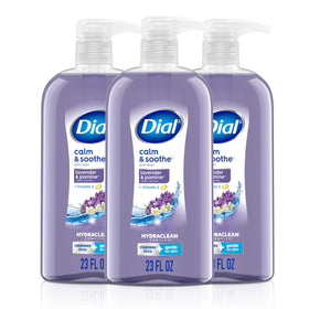 Dial Gel Douche Calm & Soothe Lavande Jasmin 3-Pack vue de face