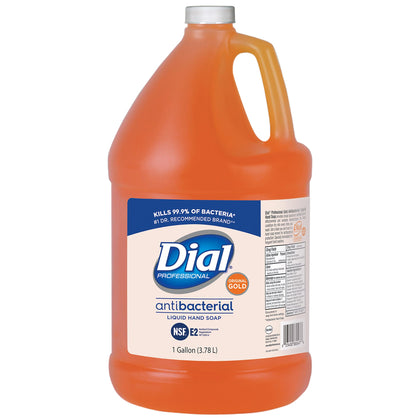 Dial Savon Liquide Antibactérien 1 Gallon vue avant