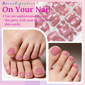 Différentes tailles des faux ongles press-on LuckForever