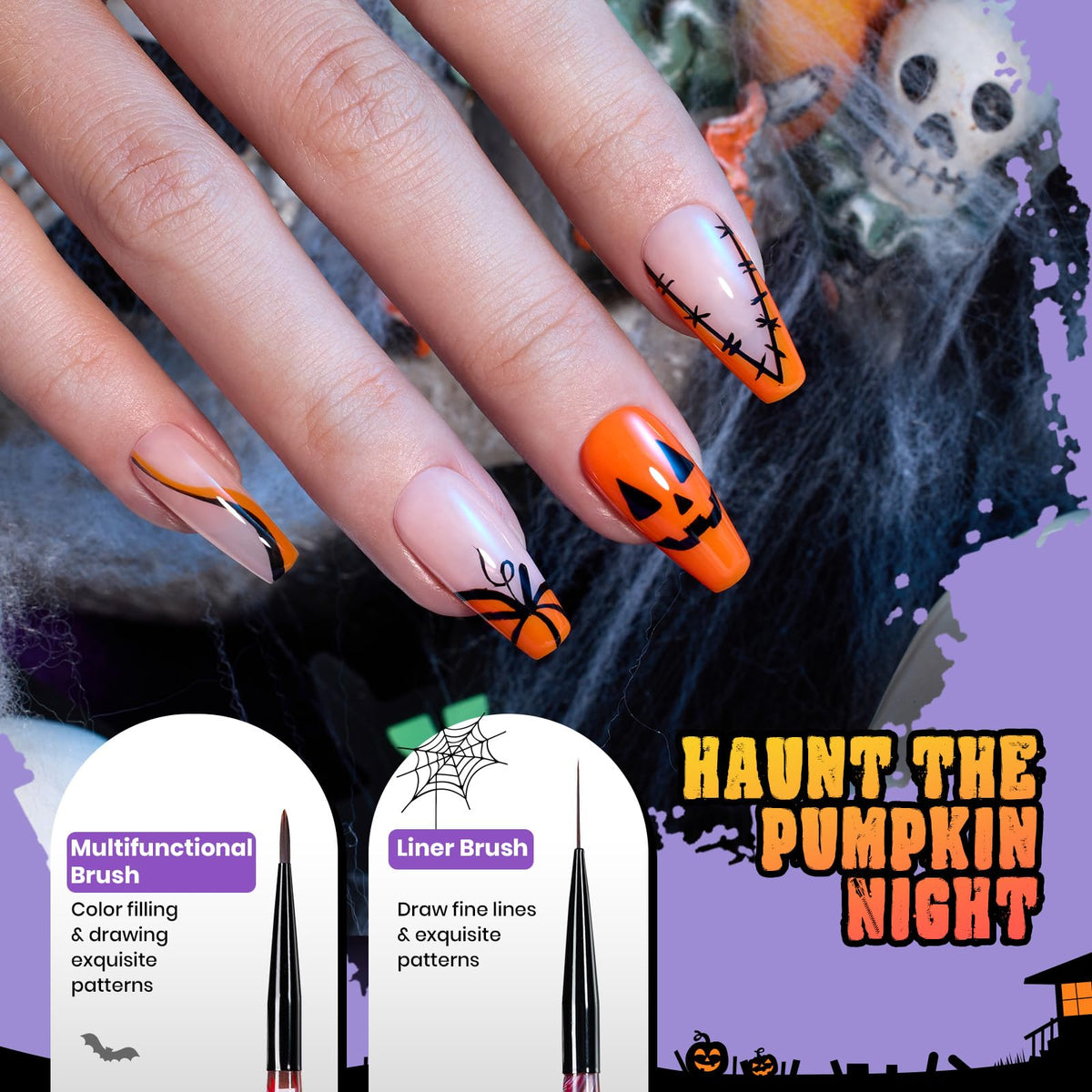 Différents charms de nail art inclus dans le set beetles