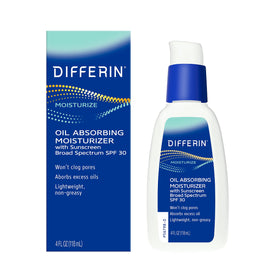 Differin Hydratant Absorbant d'Huile SPF 30 vue avant
