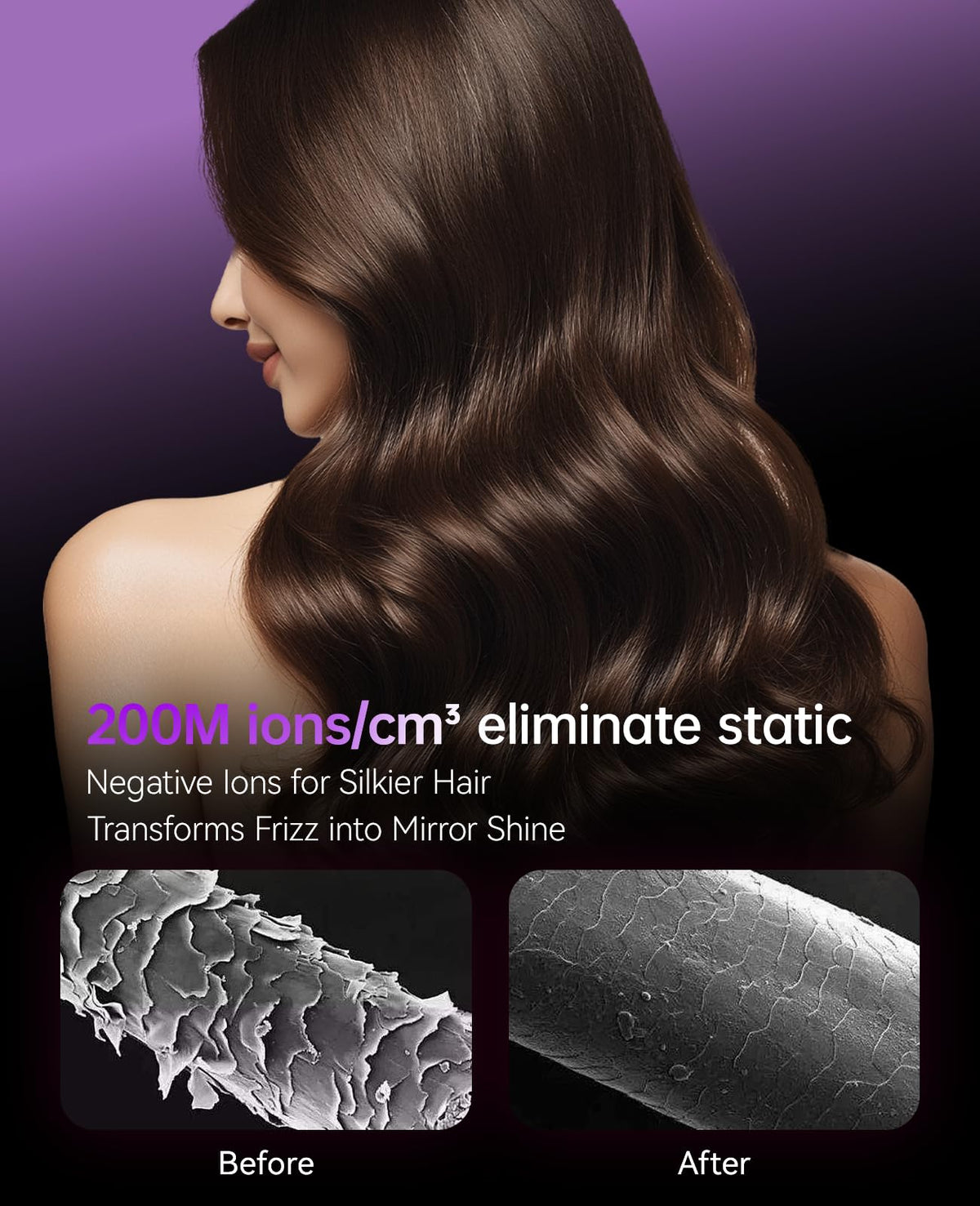 Diffuseur du sèche-cheveux CONFU sur fond blanc