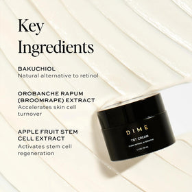 DIME Crème TBT 50ml avec étiquette détaillée