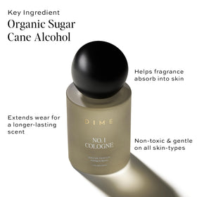 DIME No. 1 Cologne pour Homme 50 ml avec des éléments naturels