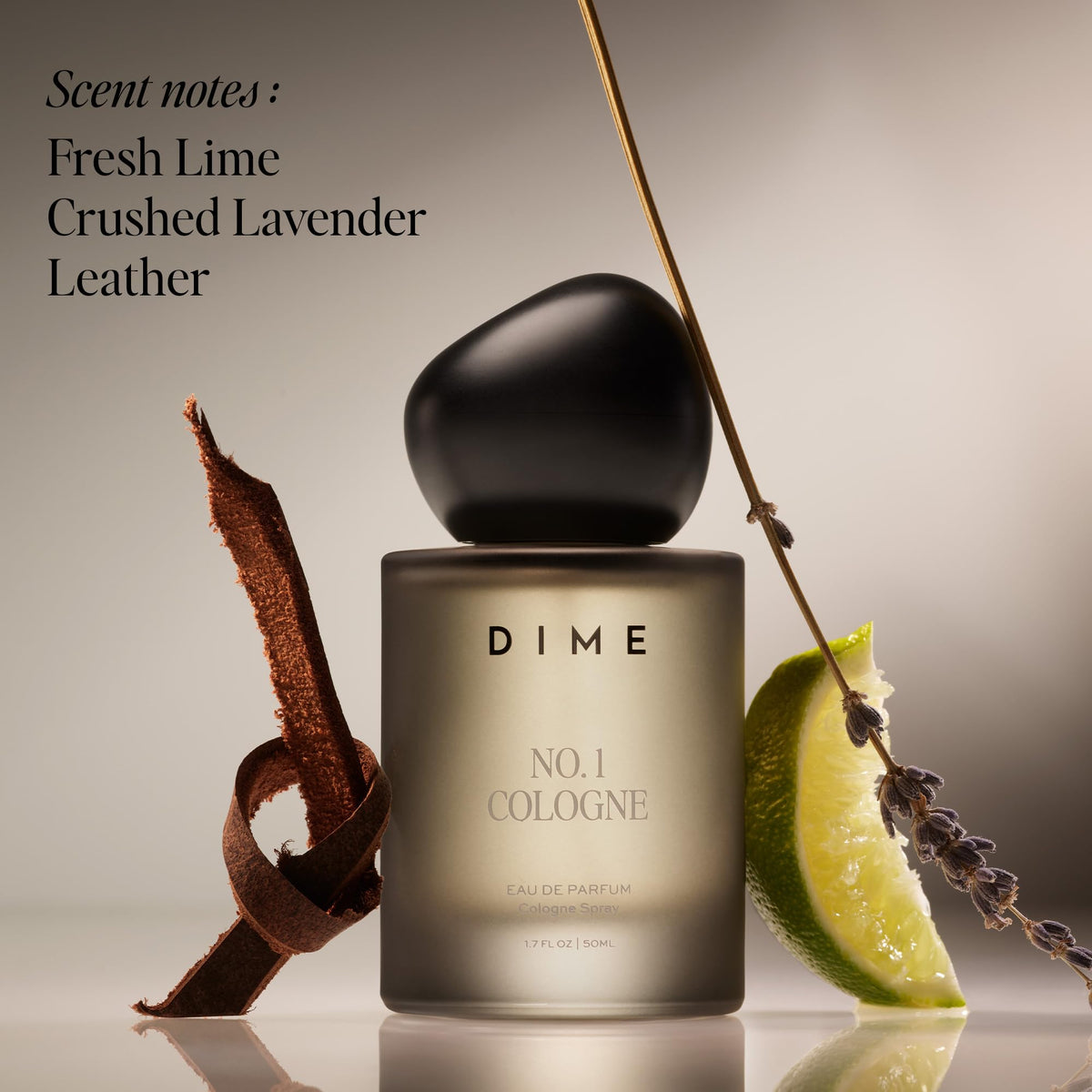 DIME No. 1 Cologne pour Homme 50 ml bouchon et flacon