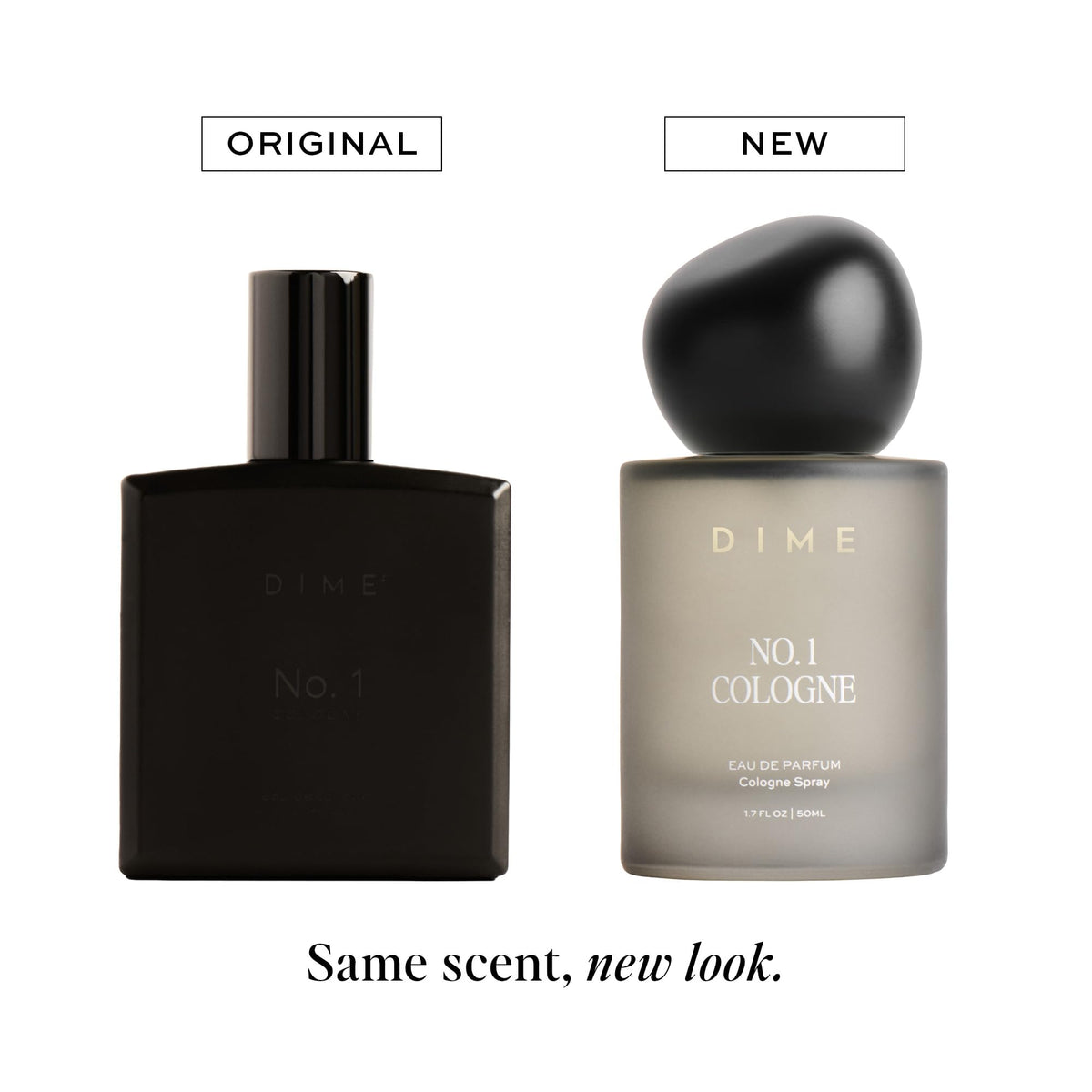 DIME No. 1 Cologne pour Homme 50 ml sur une table