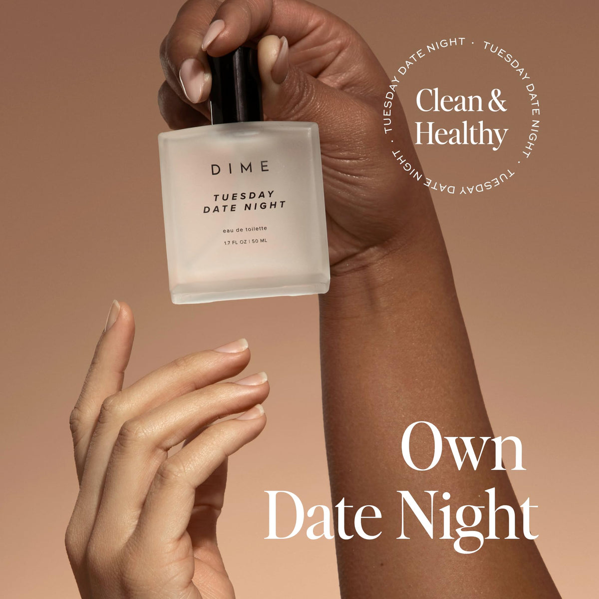 DIME Tuesday Date Night Eau de Toilette 50ml avec accessoires de beauté