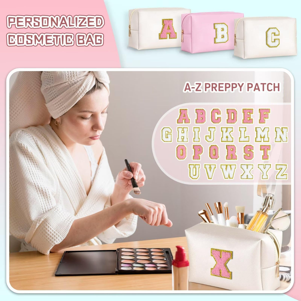Dimensions de la trousse TOPEAST comparées à une main
