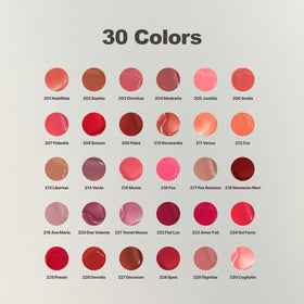 DINTO Lip Tint Blur-Glowy 217 Pax Romana côté avec étiquette