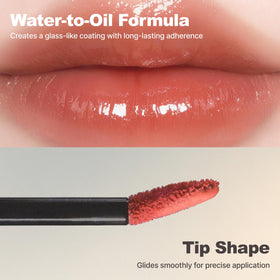 DINTO Lip Tint Blur-Glowy 217 Pax Romana en situation lifestyle