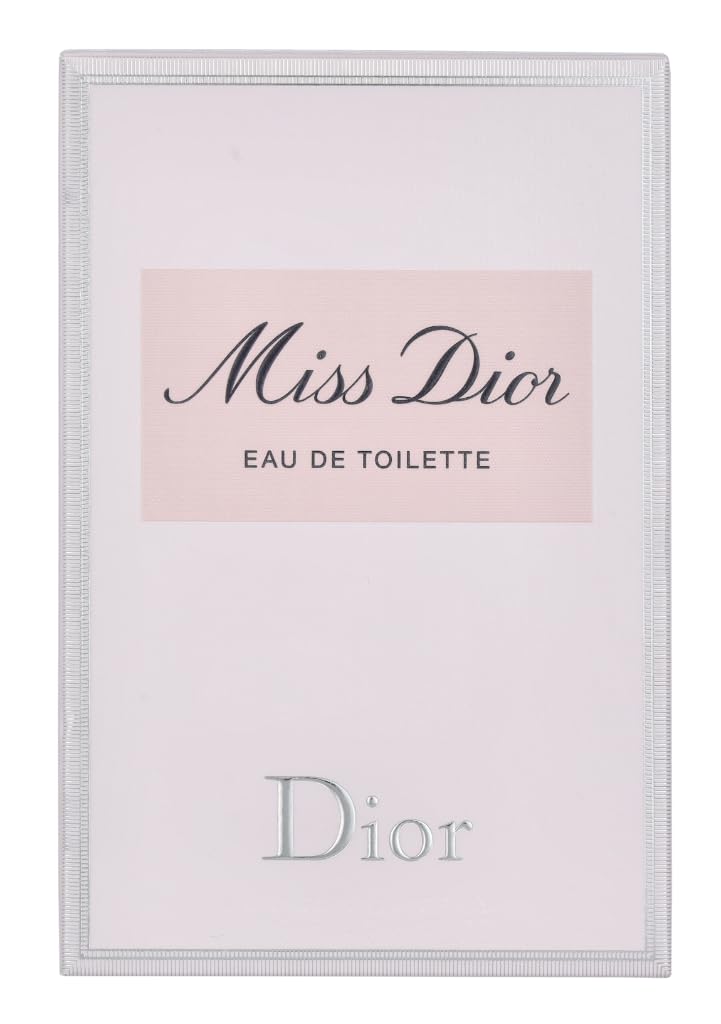 Dior Miss Dior Eau de Toilette présentation avec fleurs blanches