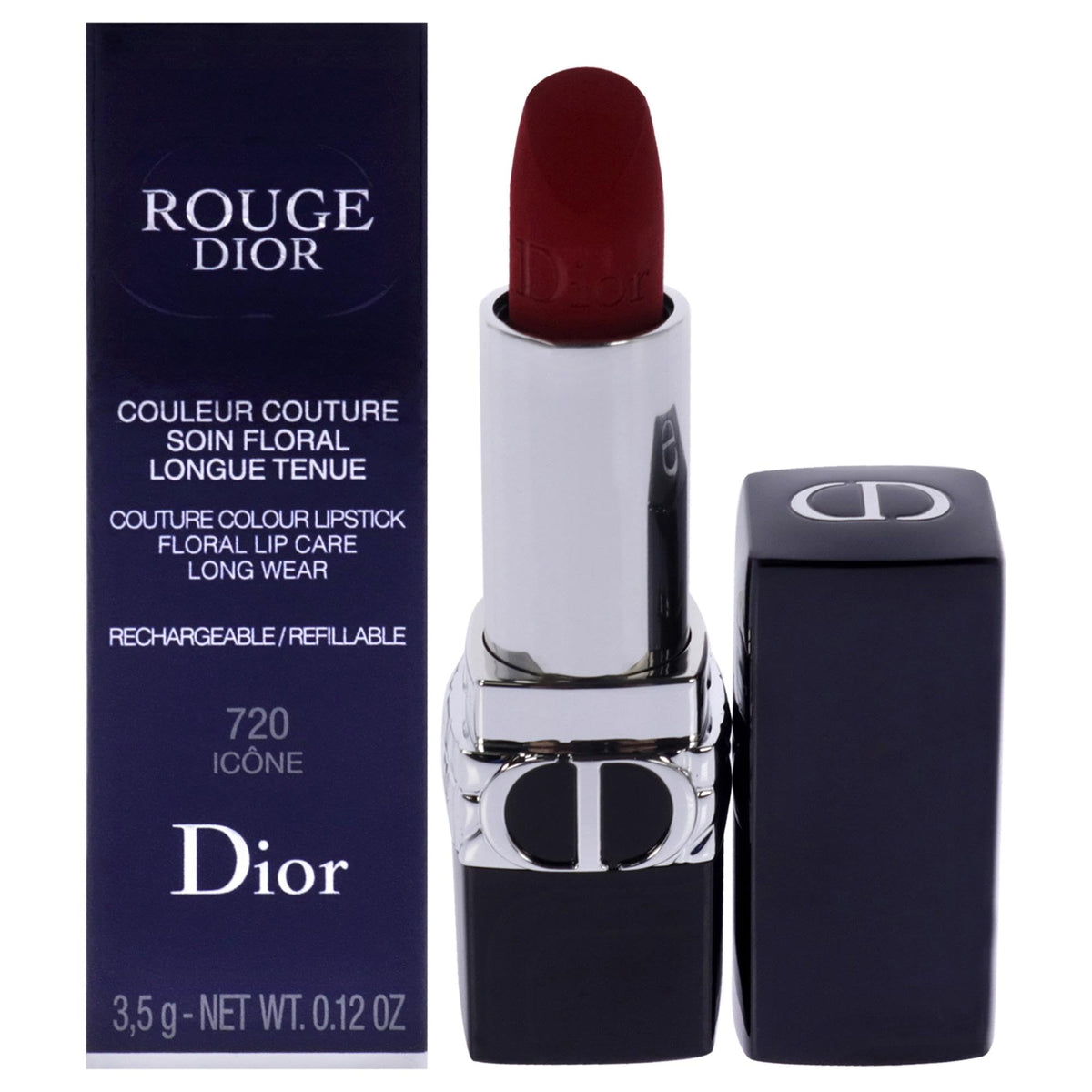 Dior Rouge à Lèvres Velours 720 Icone devant en vue