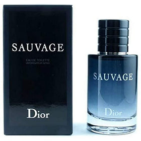 Dior Sauvage Eau De Toilette 100 ml vue avant avec vaporisateur