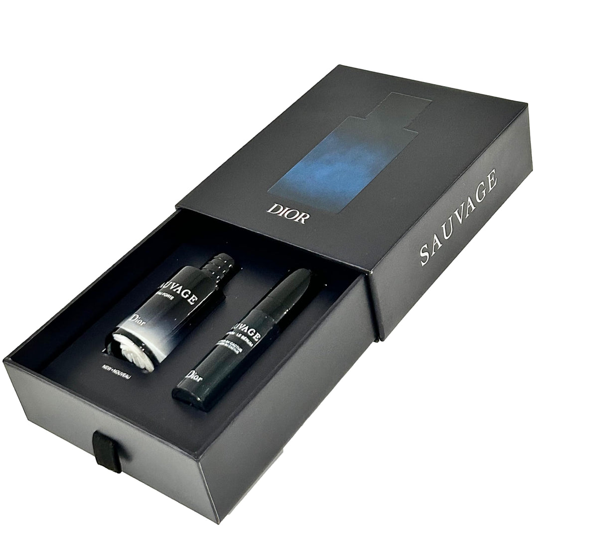 Dior Sauvage Eau Forte ensemble parfum mini et sérum