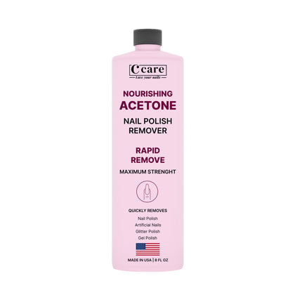 Dissolvant à Ongles C CARE 8 Fl Oz vue de face