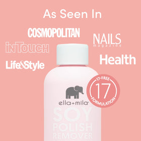 Dissolvant à Ongles ella+mila 118 ml près de fleurs de lavande