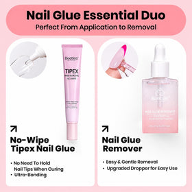 Dissolvant d'ongles inclus dans le kit beetles avec extrait de vitamine E