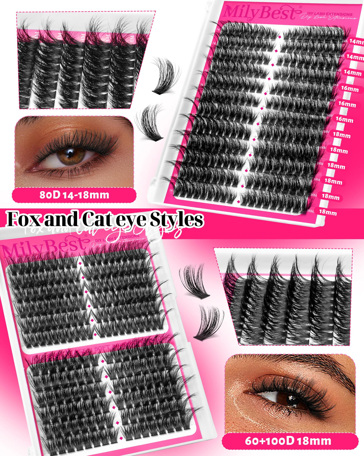 Dissolvant de maquillage pour cils MilyBest 5ml
