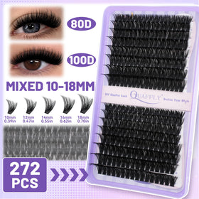 Dissolvant doux du kit QUAFFLY pour faux cils