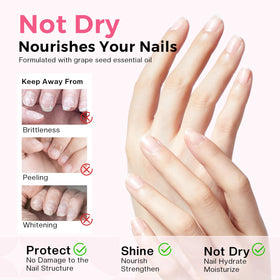 Dissolvant Glamonade avec vernis à ongles et accessoires
