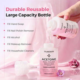 Dissolvant Glamonade dans un environnement de beauté
