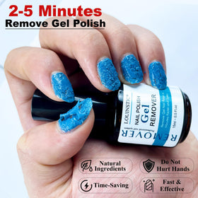 Dissolvant LOUINSTIC avec accessoires de manucure