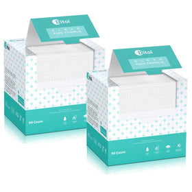 Ditoi serviettes de visage XXL, vue avant avec texture douce