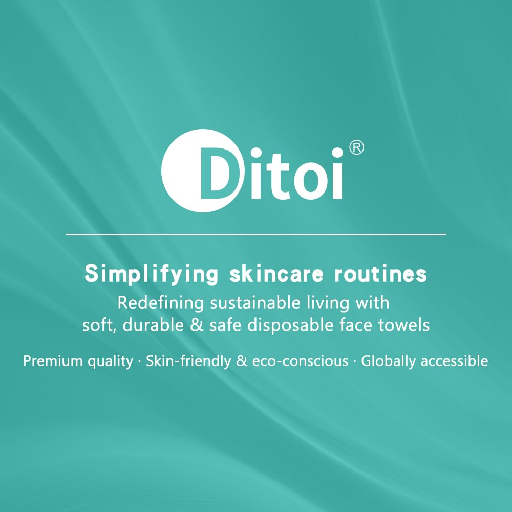 Ditoi Serviettes Visage XXL, usage polyvalent en extérieur