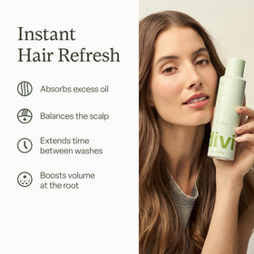 Divi Shampoo Sec 5,3 oz avec bouchon ouvert