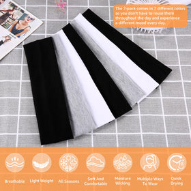 DiyJibb bandeau blanc en coton, vue de côté