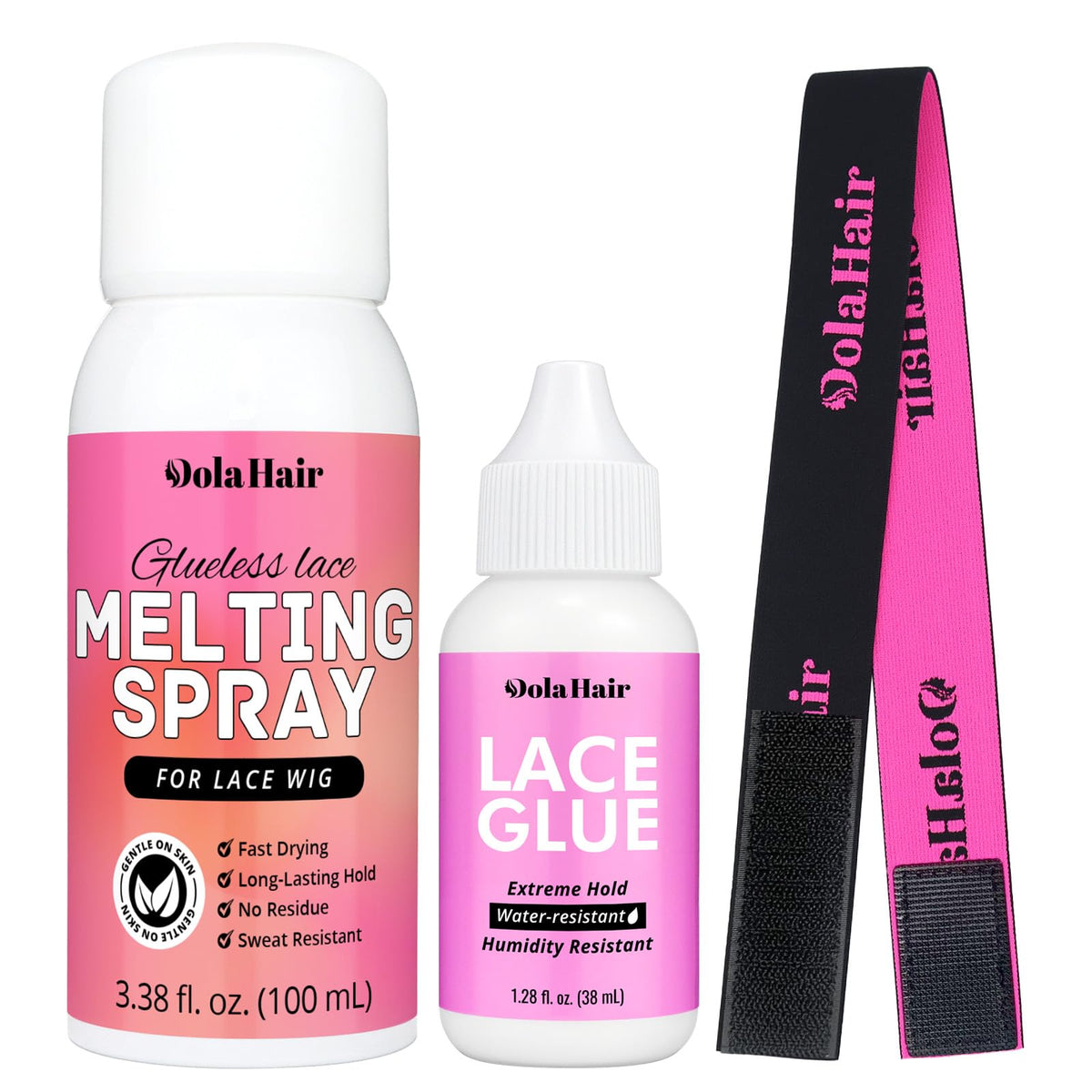 Dolahair Spray de Fusion pour Perruques, vue avant