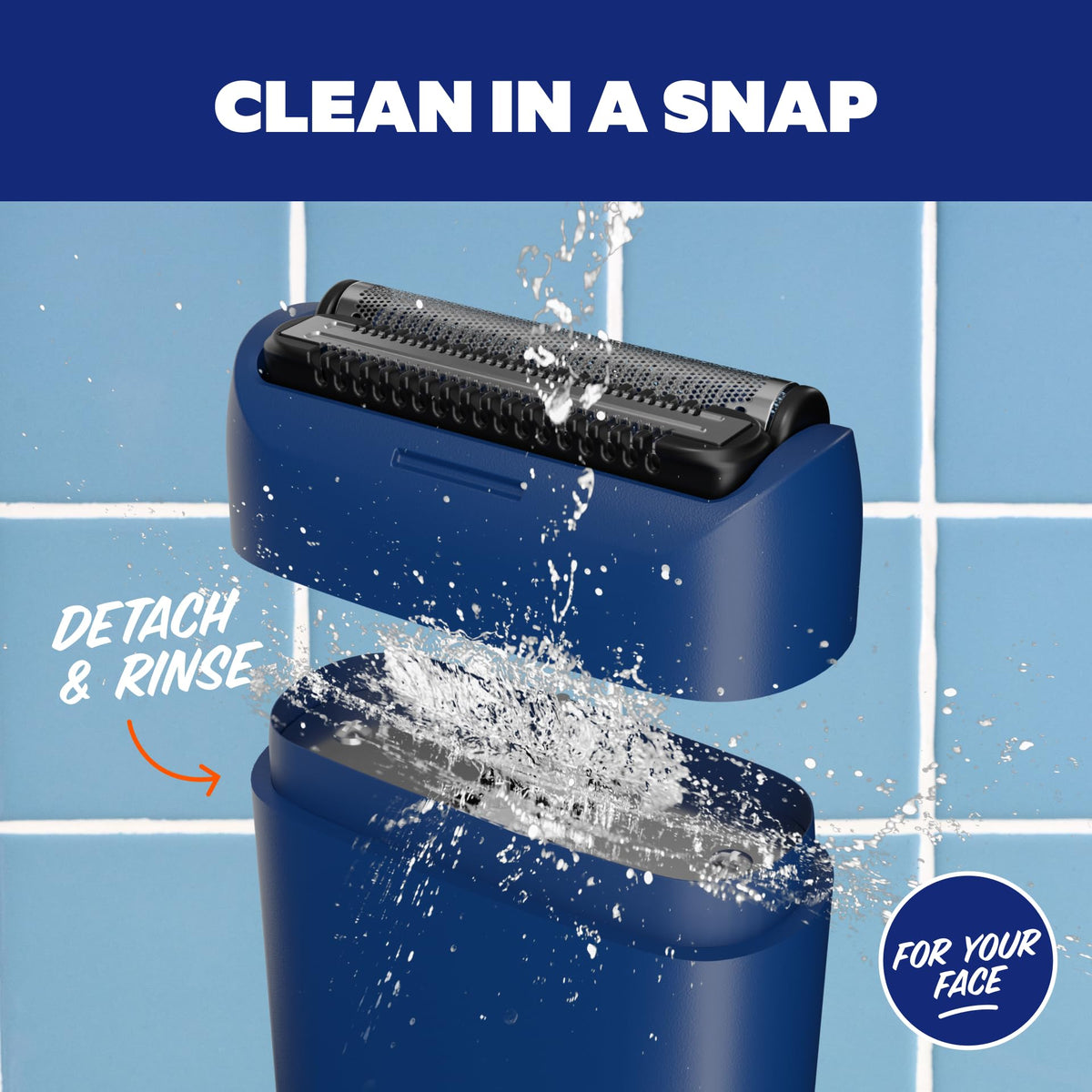 Dollar Shave Club Rasoir Électrique avec capuchon de protection