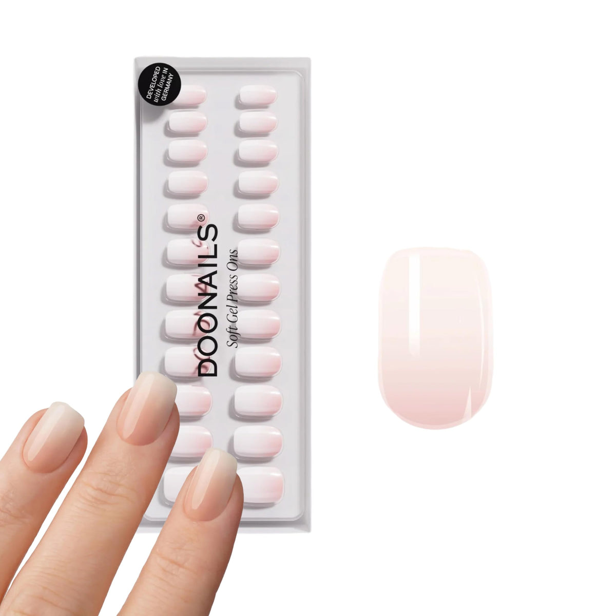 Doonails Faux Ongles Press-On Gel Souple ensemble de 30 pièces