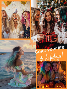 DOORES extensions capillaires, couleur ombré pour un style élégant