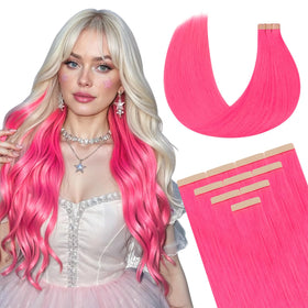 DOORES extensions capillaires en cheveux humains, couleur naturelle