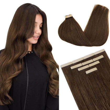 DOORES Extensions de Cheveux à Clip 100g, paquet de 10 pièces