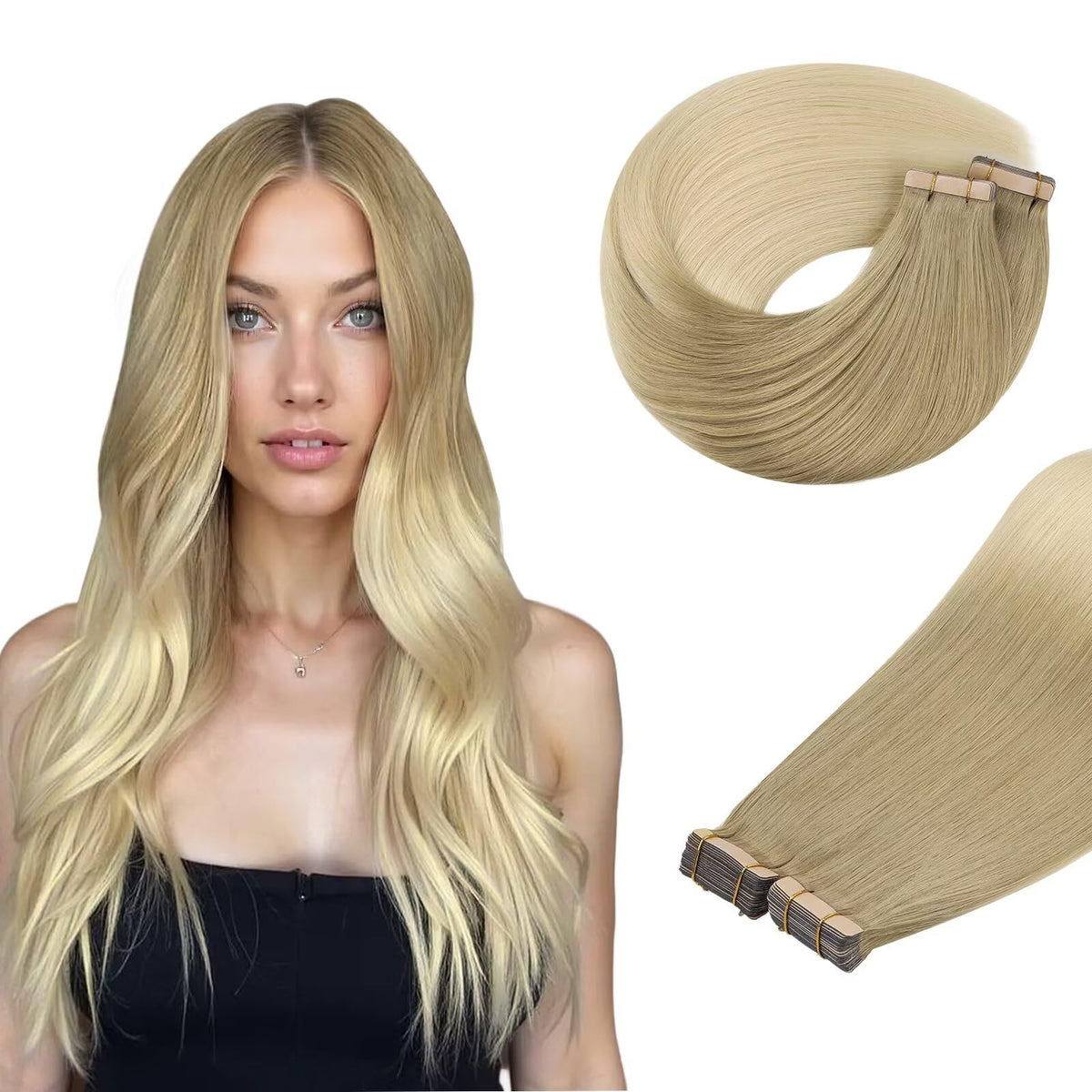 DOORES extensions de cheveux naturels 20pcs en paquet