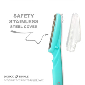 DORCO Tinkle Rasoirs pour épilation douce, vue de près
