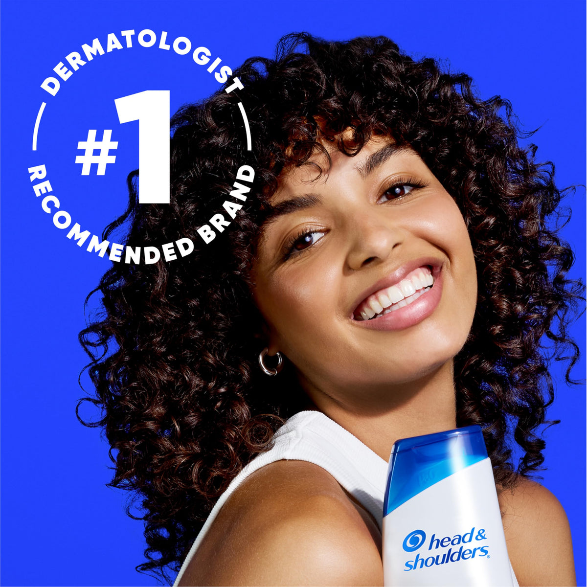 Dos du flacon de shampooing Head & Shoulders