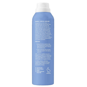 Dos du spray solaire THINK montrant les ingrédients