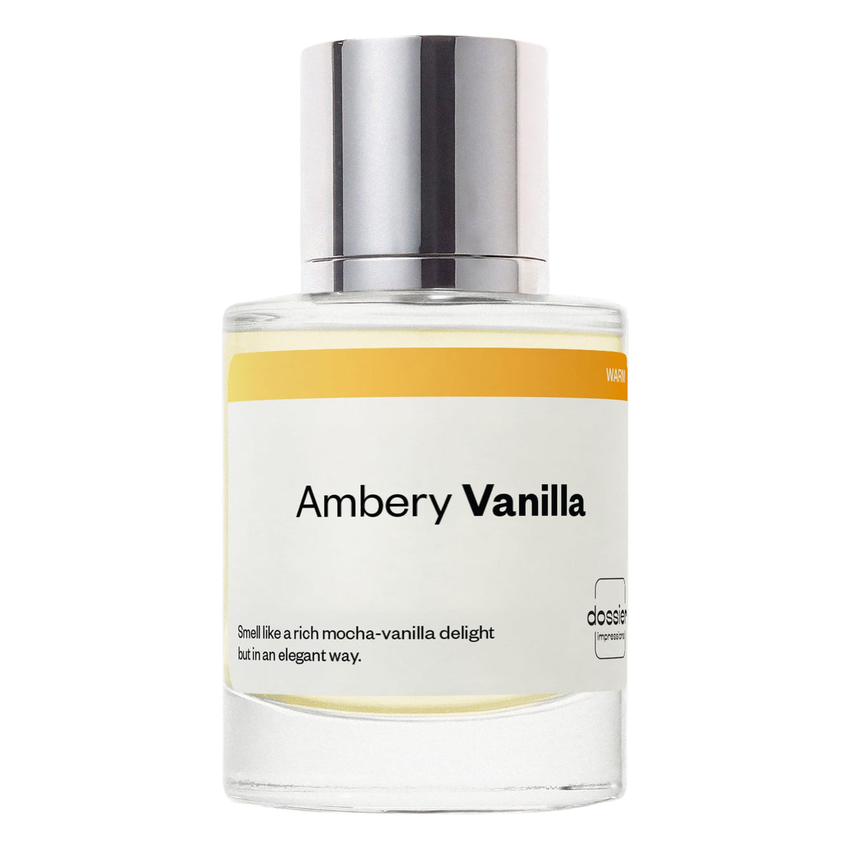 Dossier Ambery Vanilla Eau de Parfum 50ml flacon avant